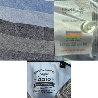 hajo® Striped Polo Shirt(XL)