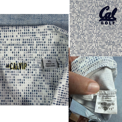 Cal Golf® Printed Polo(XL)