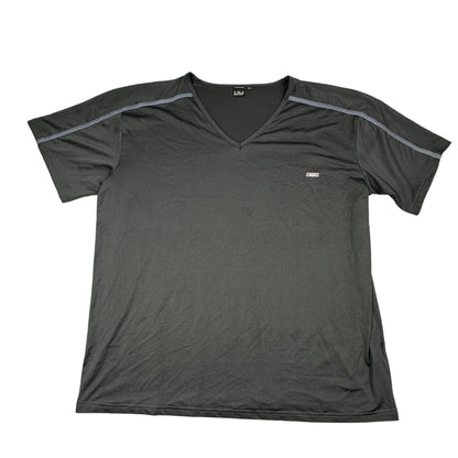Marc Kostner dark grey V neck t-shirt