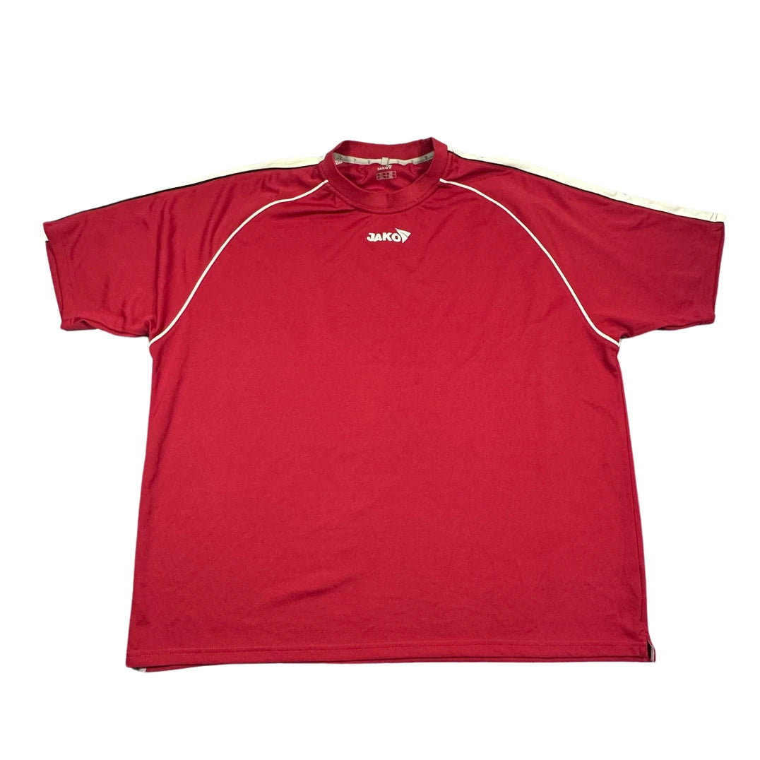 JAKO red and white sports jersey