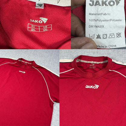 JAKO® Red Sports Jersey(3XL)