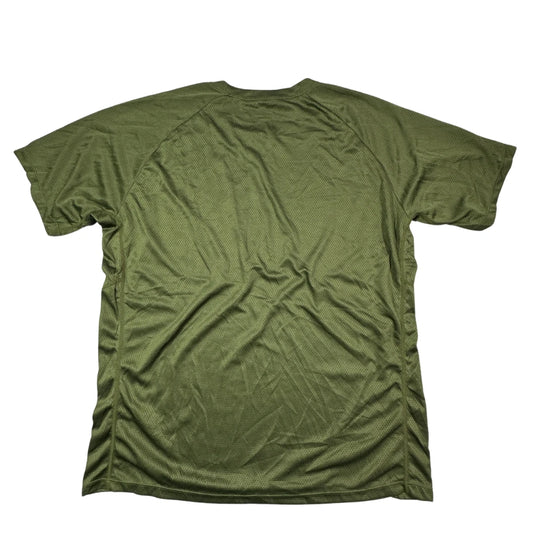 Green Mesh Athletic T Shirt(L)