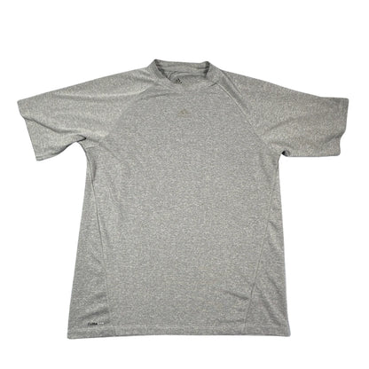 Adidas heather grey Climalite performance tee