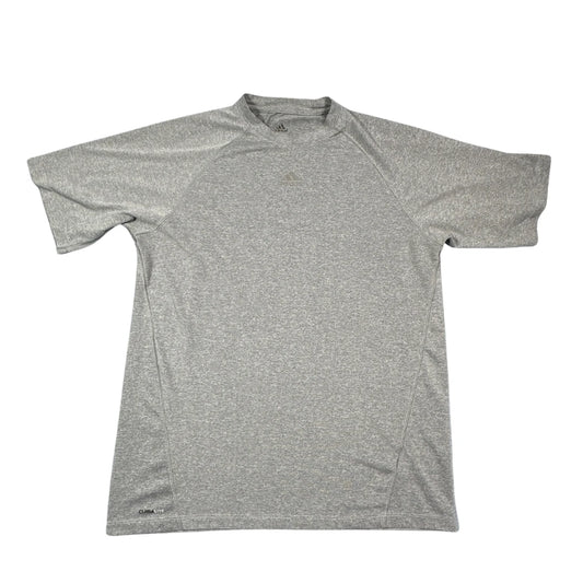 Adidas heather grey Climalite performance tee