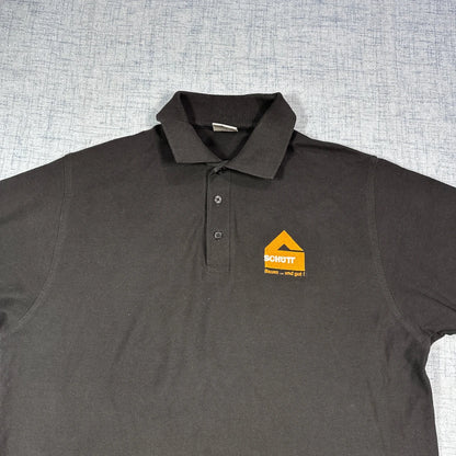 Schutt® Black Polo Shirt(L)