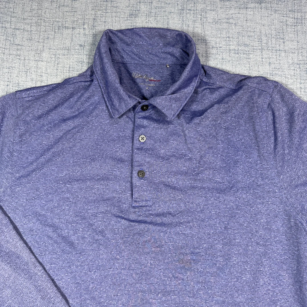 Walter Hagen® Long Sleeve Polo(M)