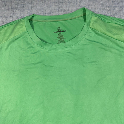 Real Essentials® Green Active Tee
