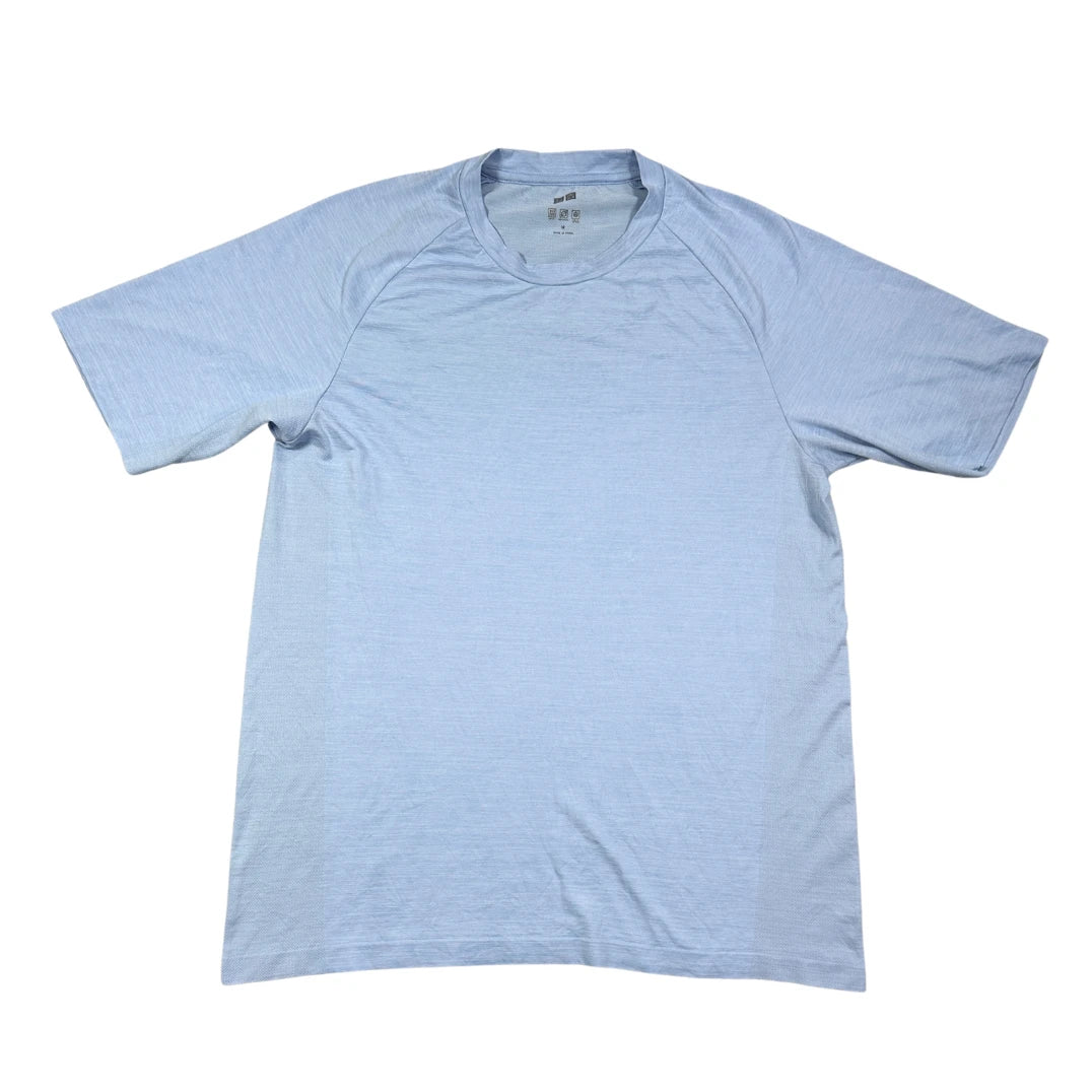Uniqlo light blue Dry EX tee
