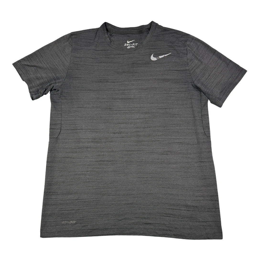 Nike Dri FIT charcoal grey sports tee