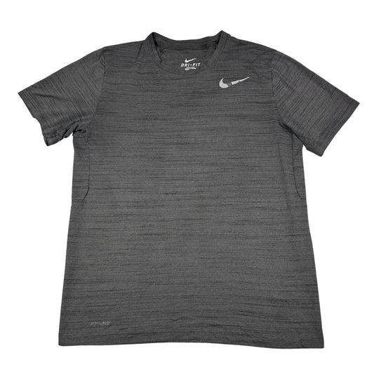 Nike Dri FIT charcoal grey sports tee