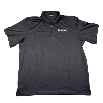 CornerStone black performance polo