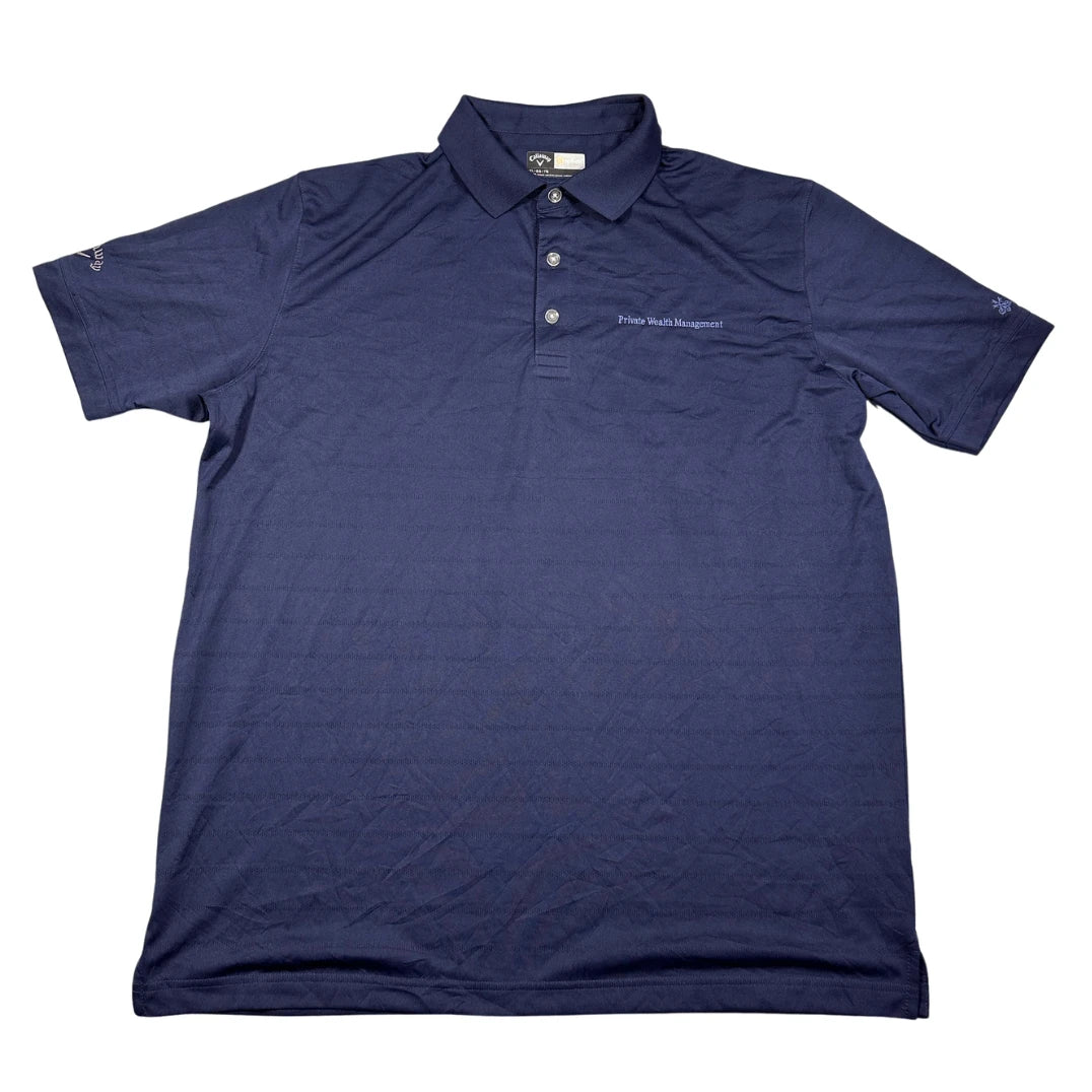 Callaway navy blue golf polo