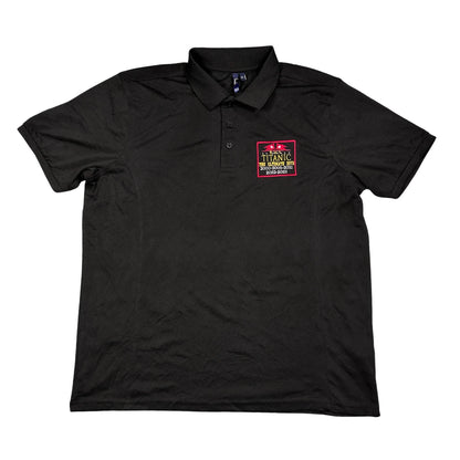Premier black Titanic polo shirt
