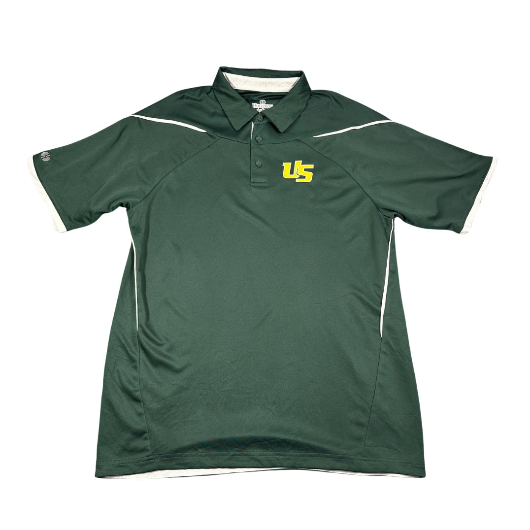 Holloway dark green US athletic polo