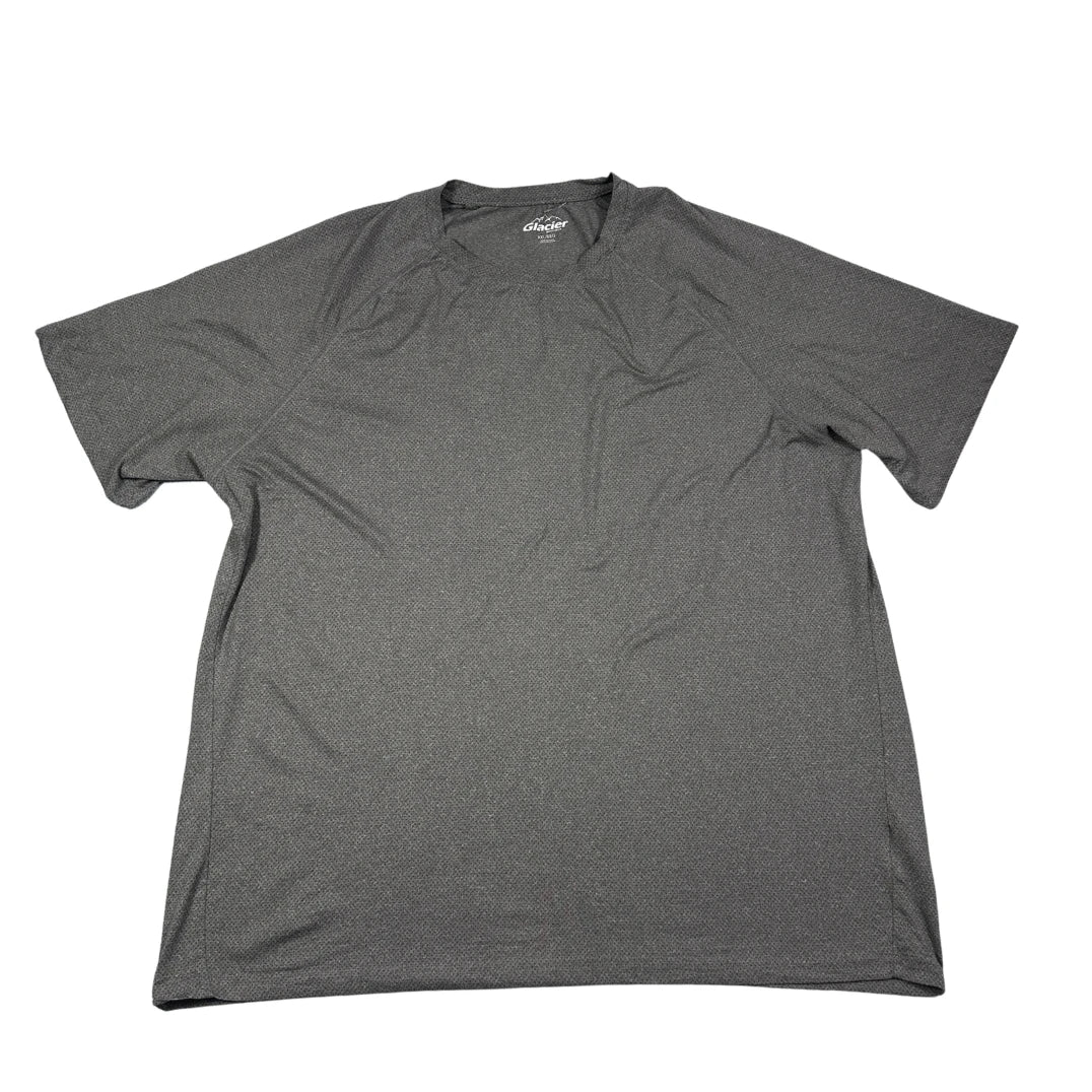 Glacier Performance charcoal grey athletic tee
