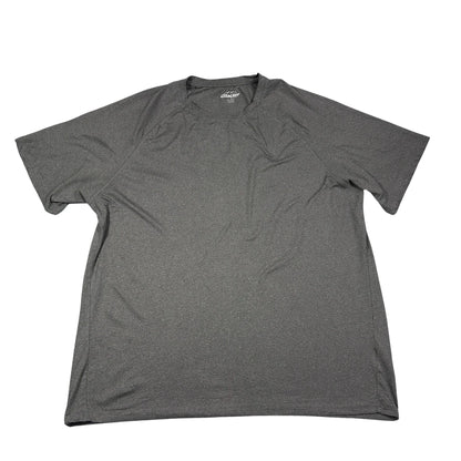 Glacier Performance charcoal grey athletic tee