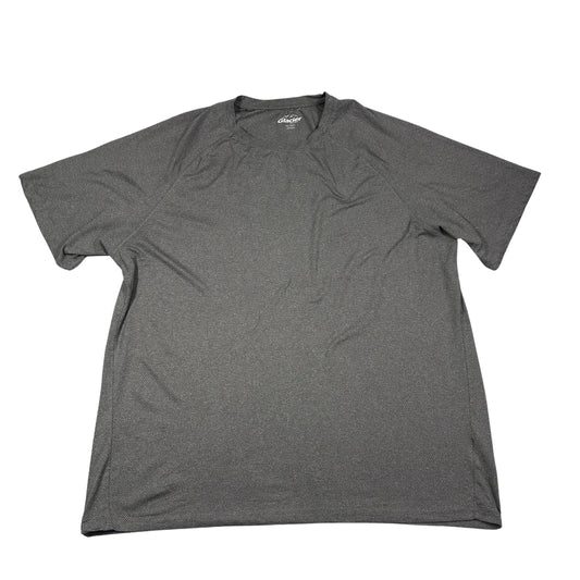 Glacier Performance charcoal grey athletic tee