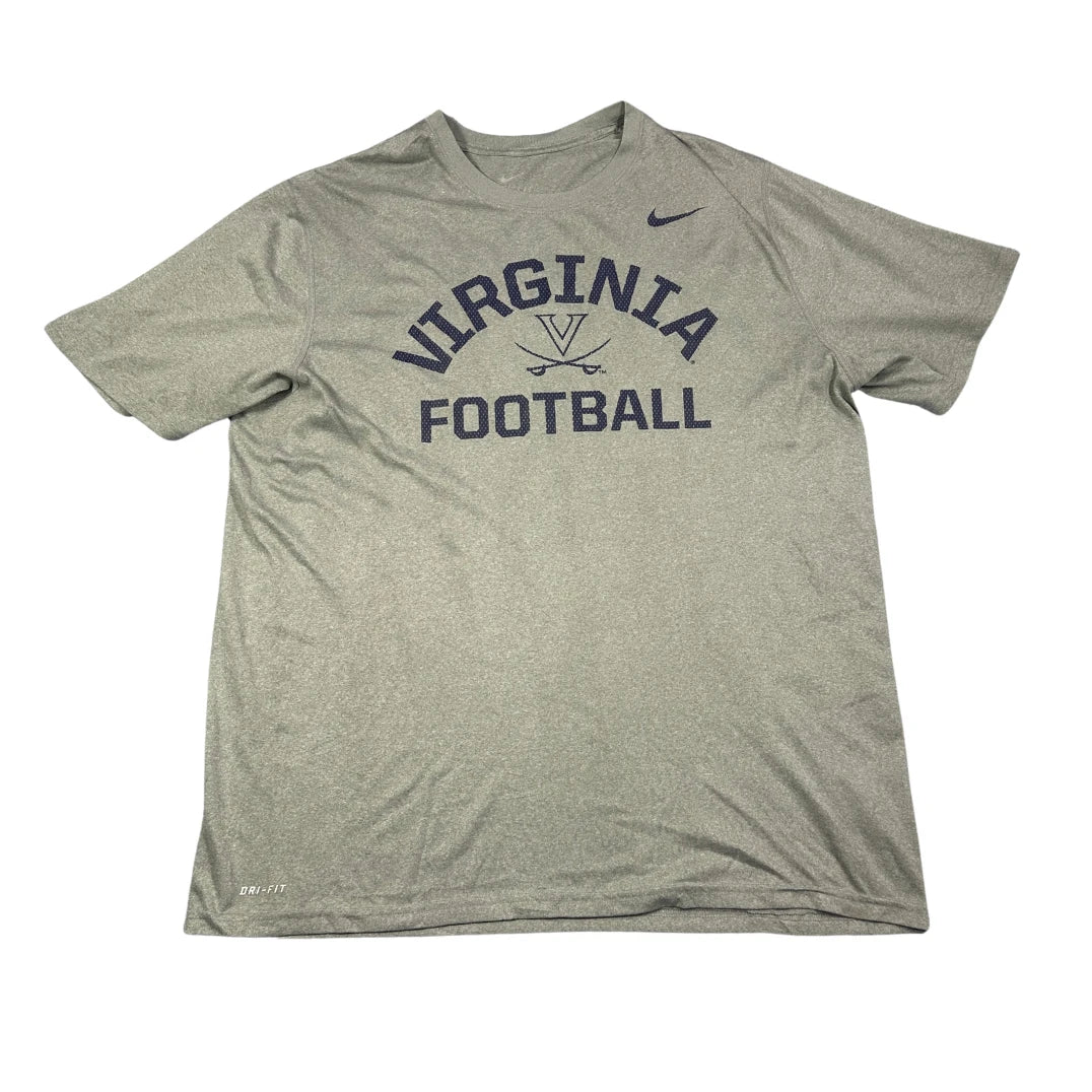 Nike Dri FIT light grey Virginia tee
