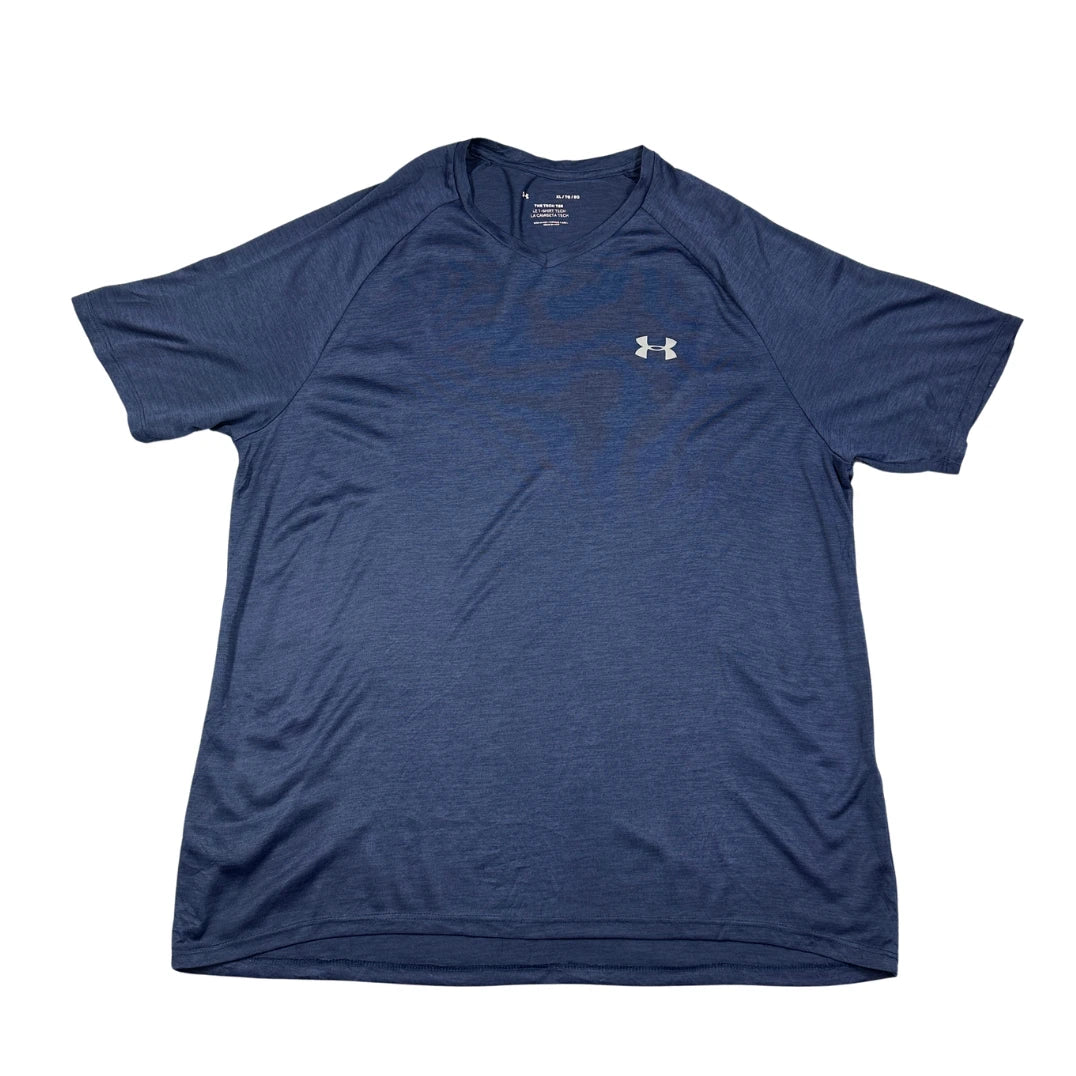 Under Armour heather blue Tech tee