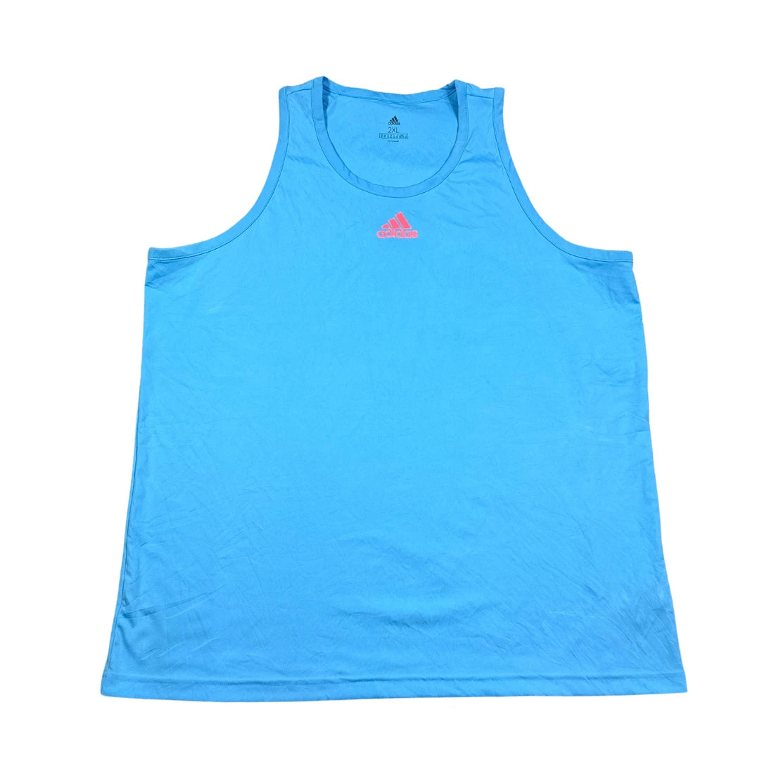 Adidas sky blue Aeroready tank top