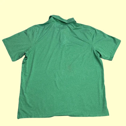 Great Northwest Clothing Company Polo Shirt in green heather.