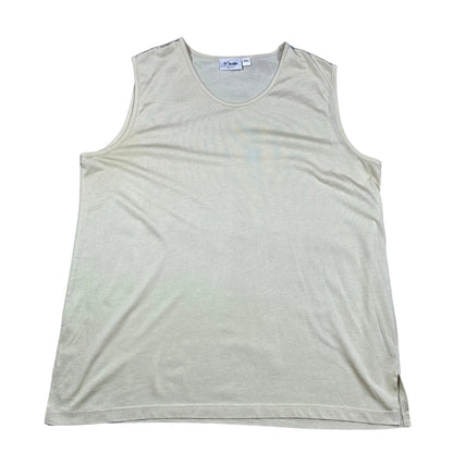 Hajo beige sleeveless casual top