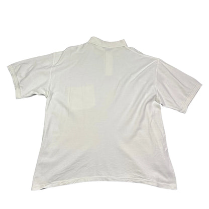 Ragman® White Polo Shirt Pocket-2XL