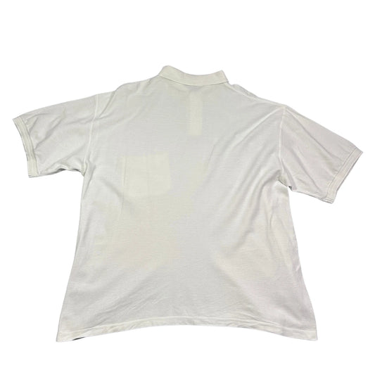 Ragman® White Polo Shirt Pocket-2XL
