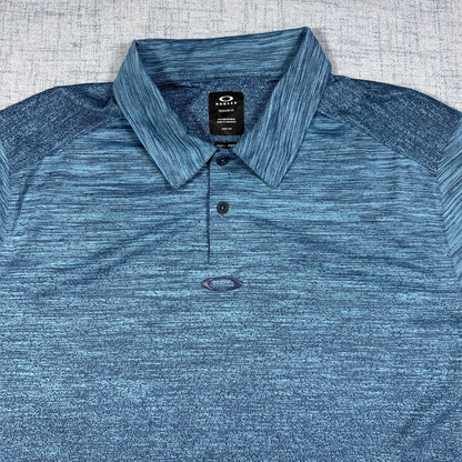 Oakley® Blue Performance Polo Marl-L