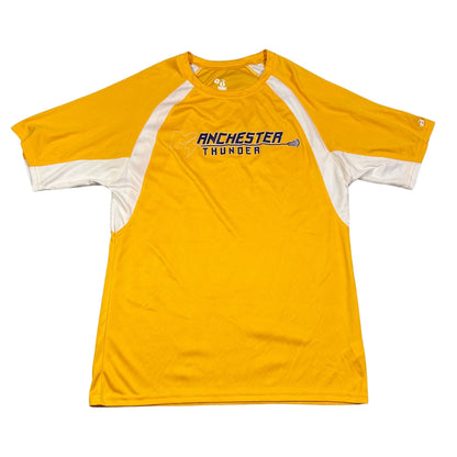 Badger Sport® Yellow Athletic T Shirt-S