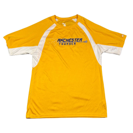 Badger Sport® Yellow Athletic T Shirt-S