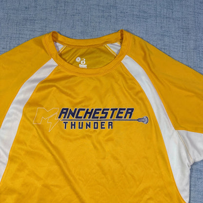 Badger Sport® Yellow Athletic T Shirt-S