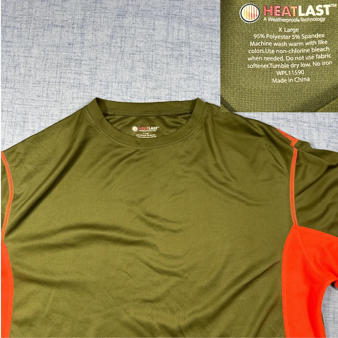 Heatlast® Olive Long Sleeve Performance Shirt