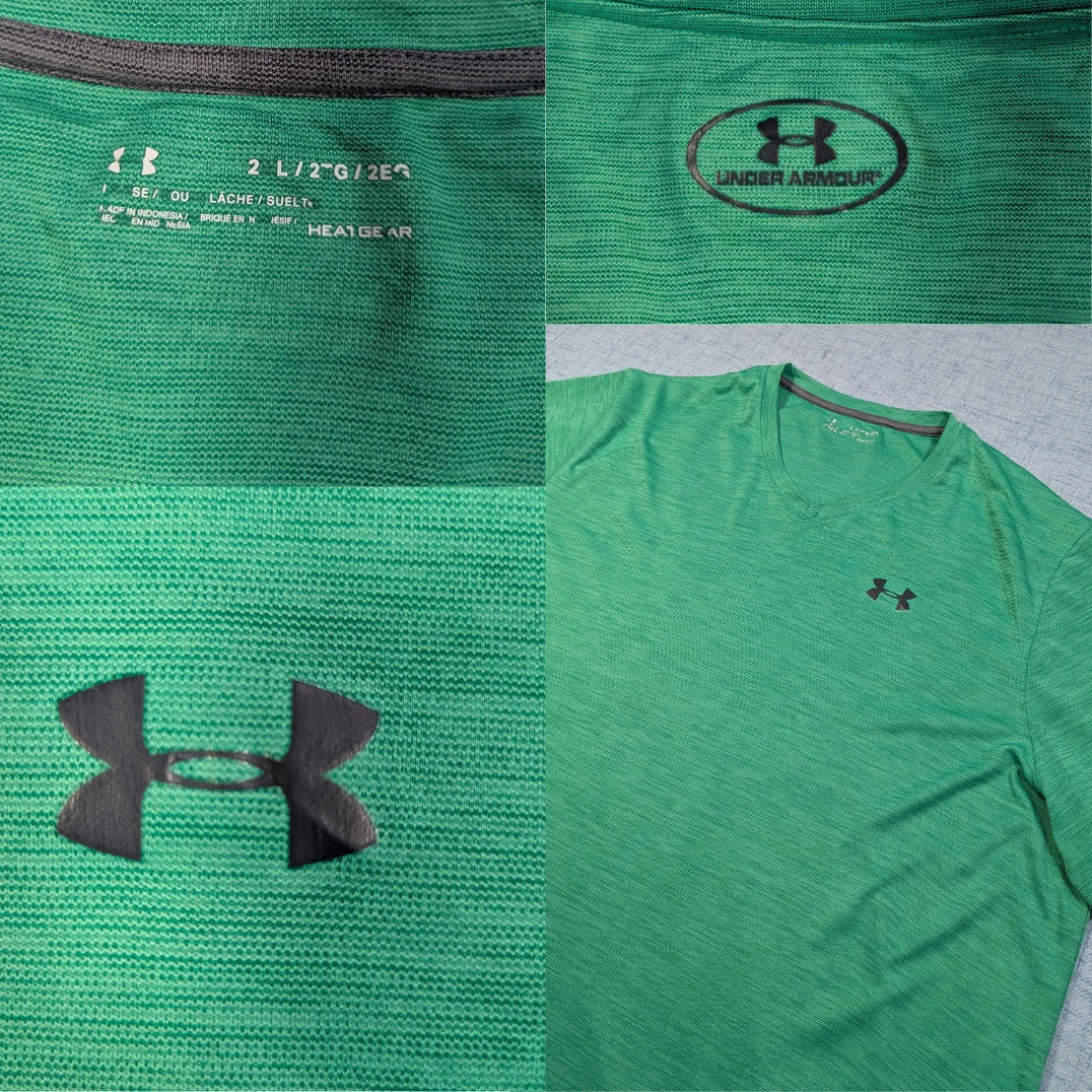 Under Armour® Green HeatGear Training T Shirt-2XL