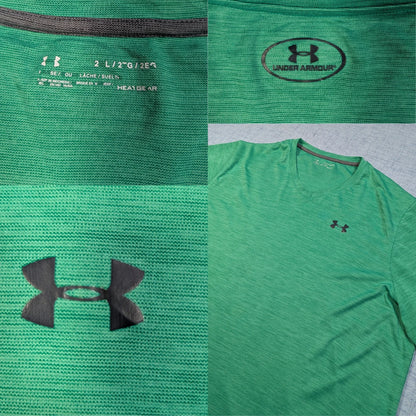 Under Armour® Green HeatGear Training T Shirt-2XL