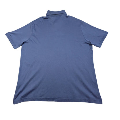 Lands' End® Blue Polo Shirt Traditional-XL