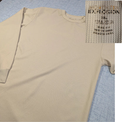 Exeicsion®Beige Thermal Shirt Waffle