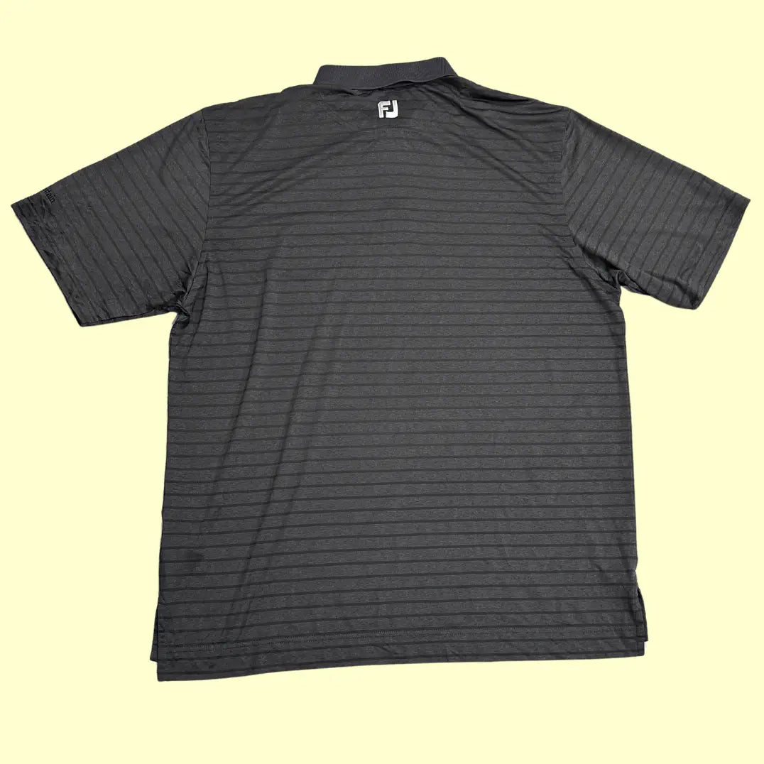 FootJoy Black Striped Polo
