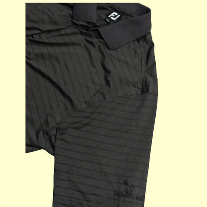 FootJoy Black Striped Polo