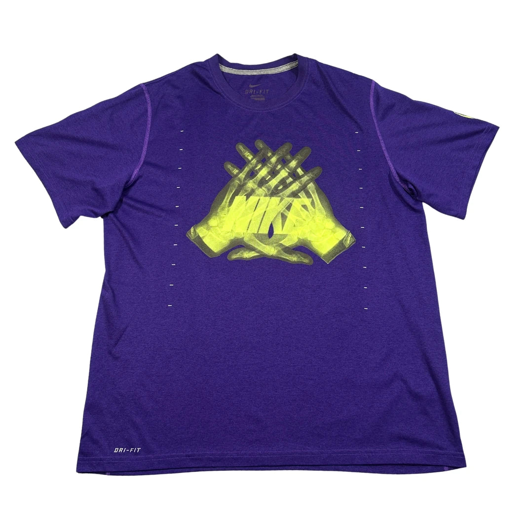 Nike® Purple Dri Fit T Shirt-L