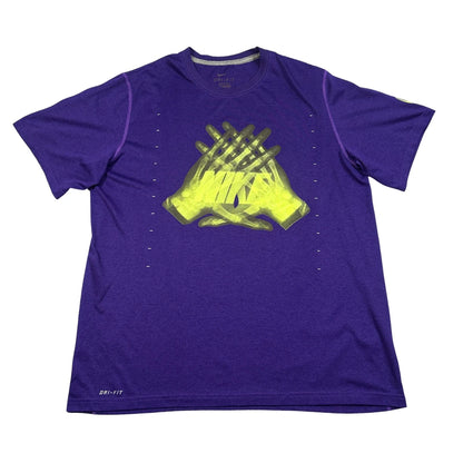 Nike® Purple Dri Fit T Shirt-L