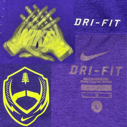 Nike® Purple Dri Fit T Shirt-L