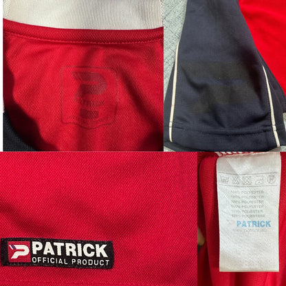 Patrick® Red Sports Jersey Contrast-S
