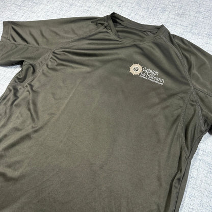 Unbranded Olive Sports T Shirt Defence-L