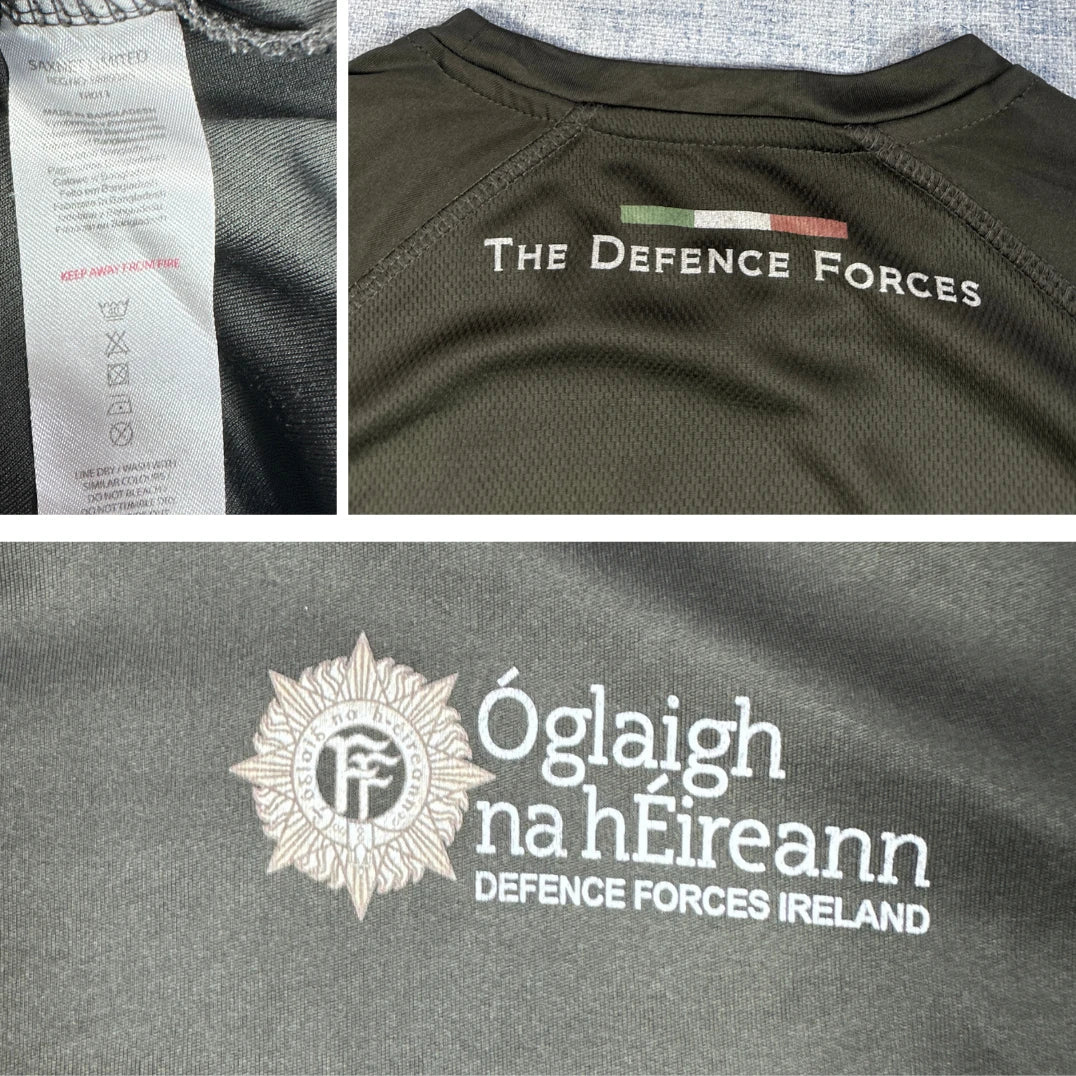 Unbranded Olive Sports T Shirt Defence-L