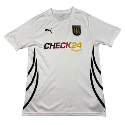 Puma® White Football Jersey Deutschland-M