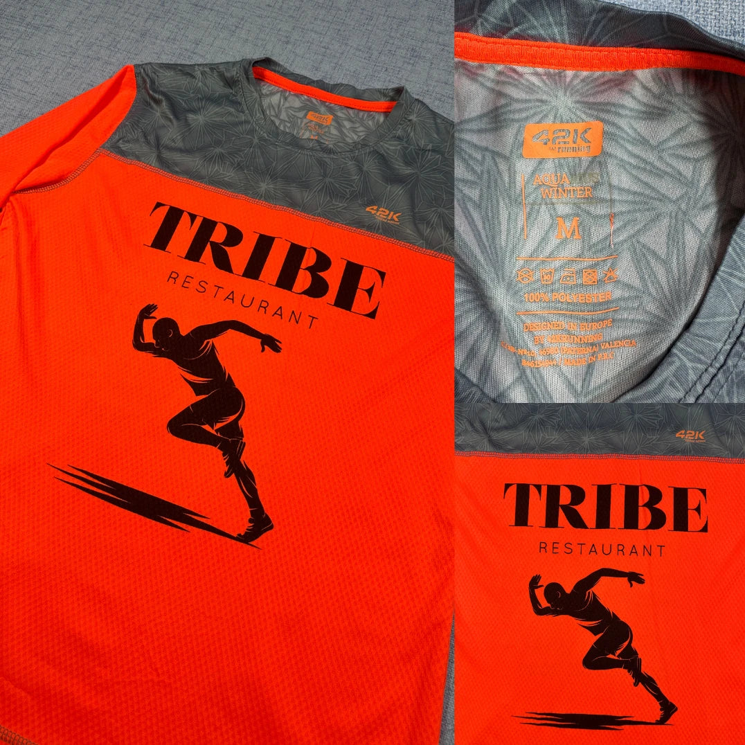 42K® Orange Sports Shirt Performance-M