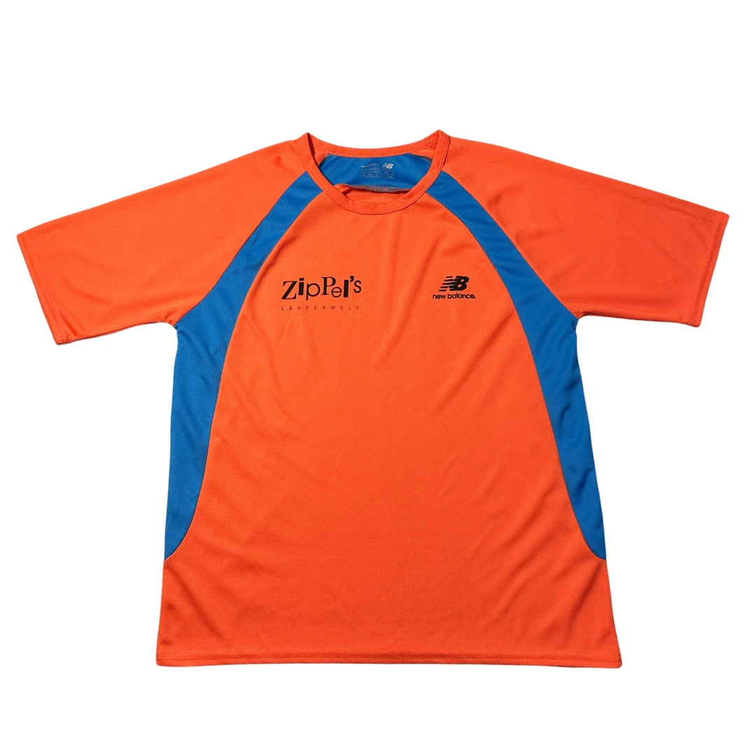 New Balance Orange Blue Running Tee-M