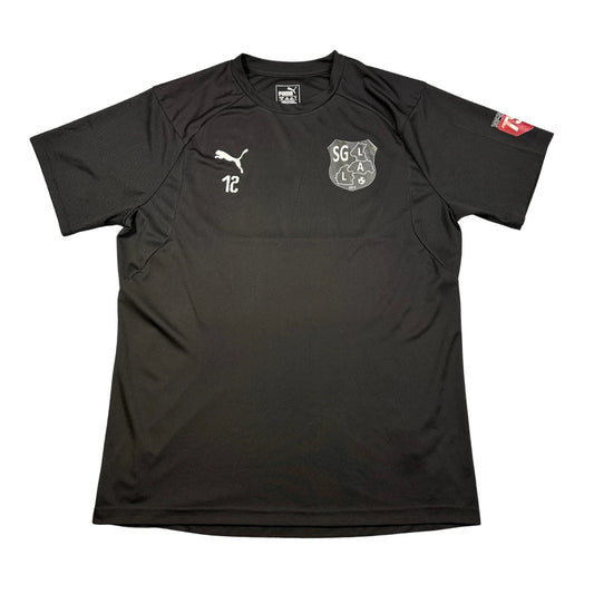 Puma Black T-Shirts Football Sports Jerseys