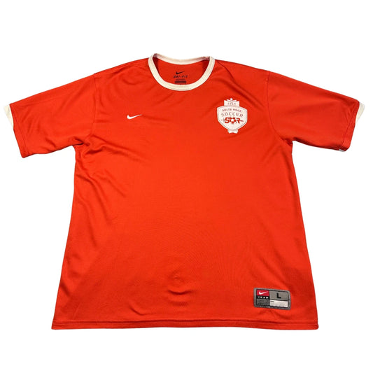 Nike Red T-Shirts Football Sports Jerseys